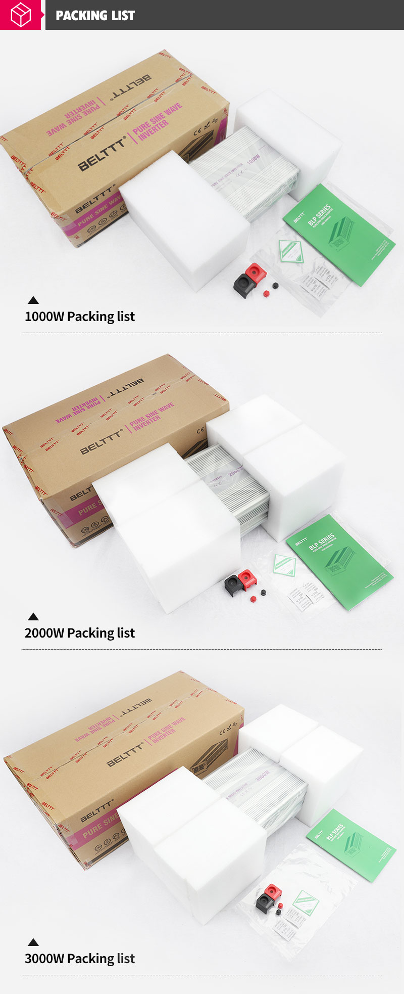 BELTTT 1000W 2000W 3000W 懈薪胁械??芯?